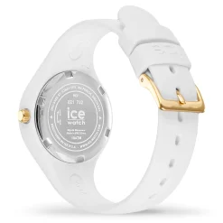 ICE-Watch Armbanduhr Damenuhr ICE flower White daisy Extra small Weiß Blau 021732