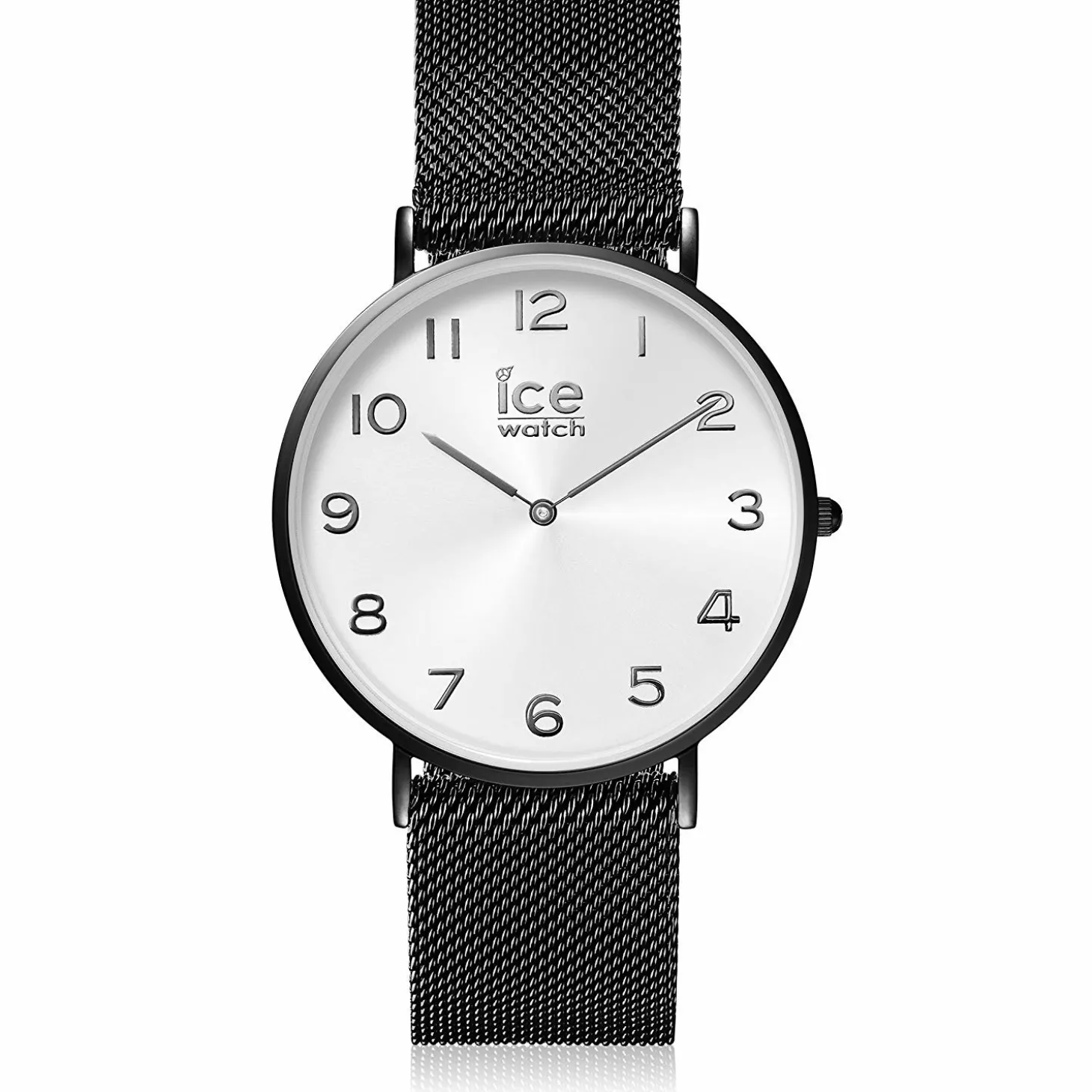 Ice-Watch Armbanduhr Ice City Milanese Edelstahl Armband – Black Shiny – 012699