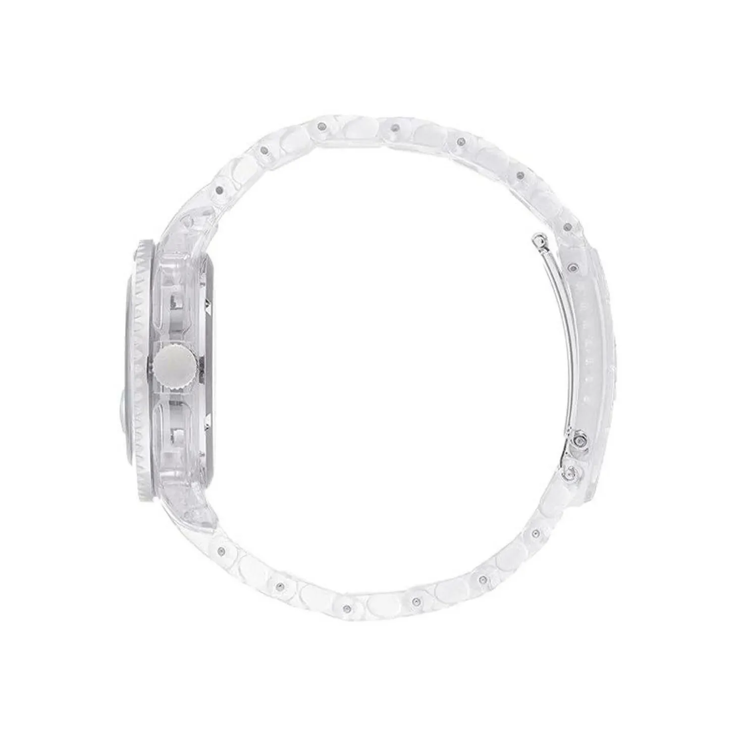 Ice-Watch Armbanduhr Unisex ICE clear sunset Fire Medium transparent bunt 021437