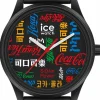 Ice-Watch Armbanduhr Unisex COCA COLA ICE-WATCH Team Black Medium schwarz 019618