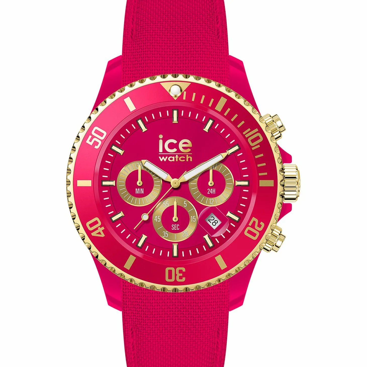 Ice-Watch Chronograph Damen ICE chrono Pink Medium rosa 021596