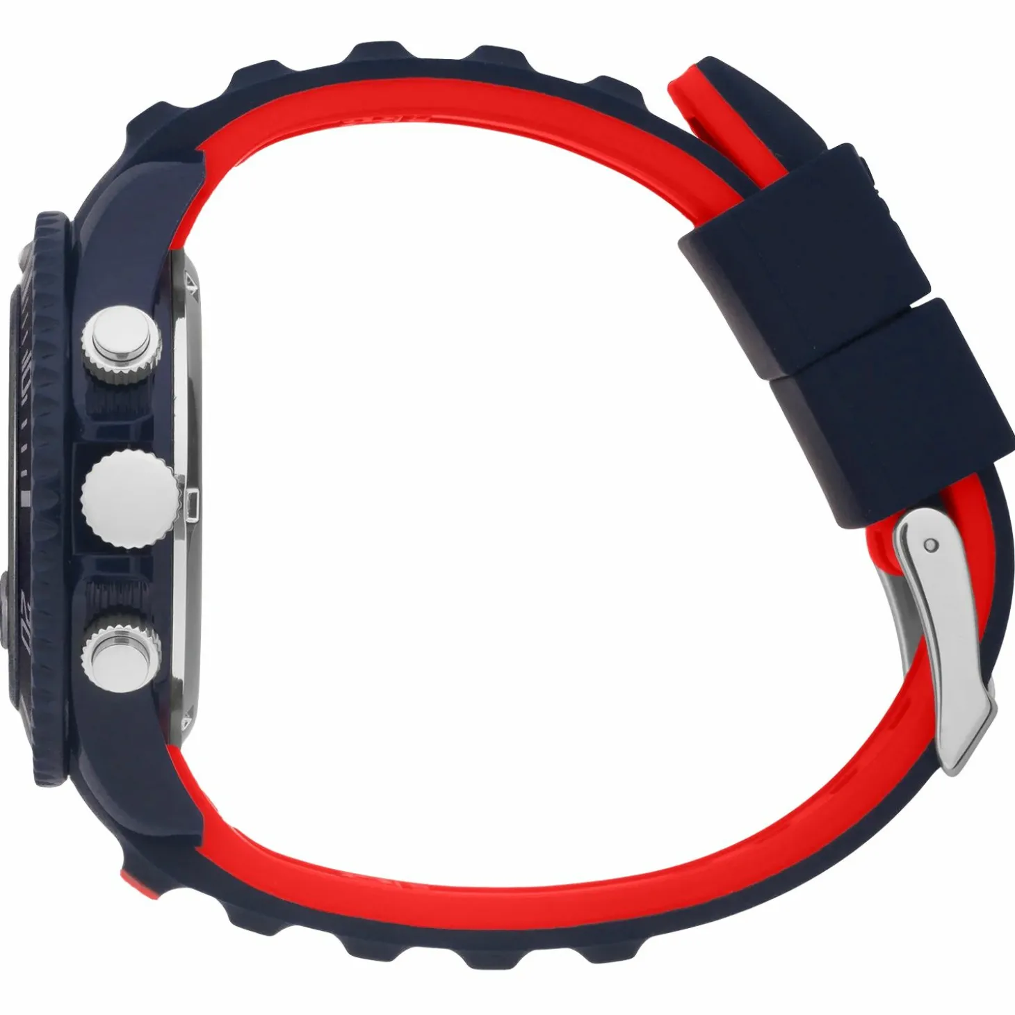 Ice-Watch Chronograph Herrenuhr ICE chrono Dark blue Red Medium dunkelblau rot 021425