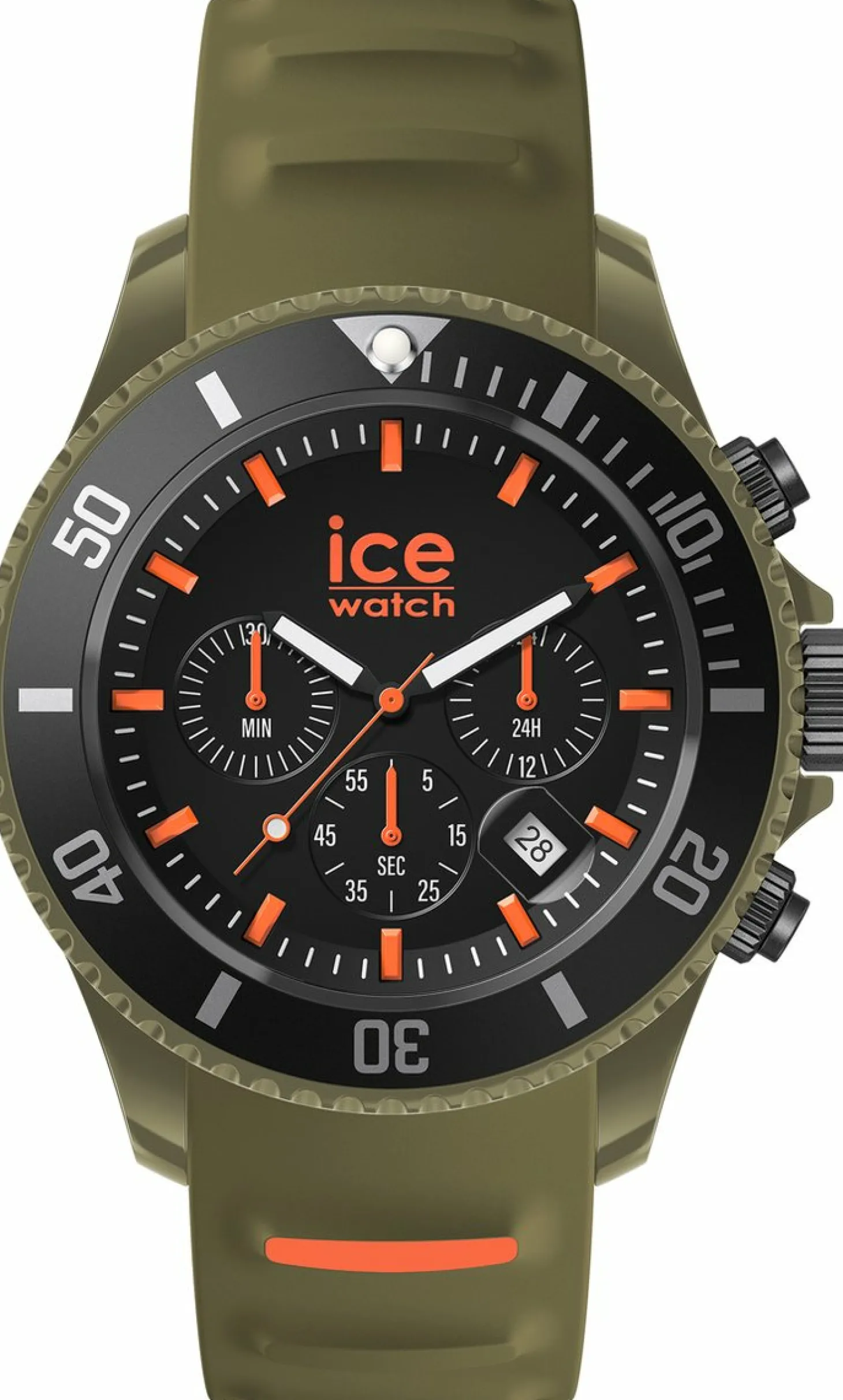 Ice-Watch Chronograph Herren ICE chrono Khaki orange khaki orange 021427