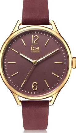 Ice‑Watch Damen Armbanduhr Ice Time Bordeaux 013 063