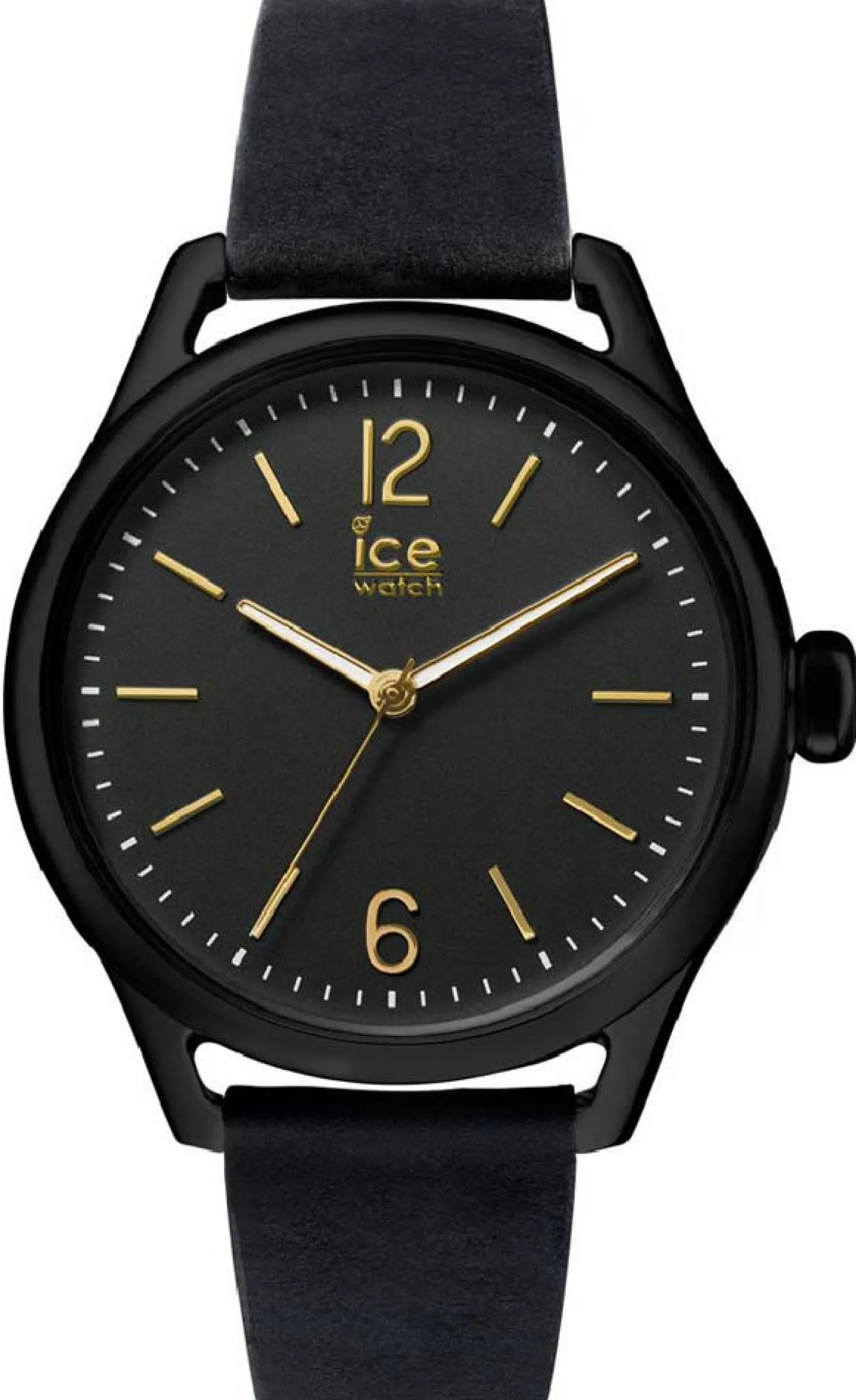 Ice-Watch Damen Armbanduhr Ice Time Ice Time Black Gold - Schwarz 013 064 Small