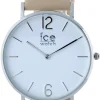 Ice-Watch Damen Armbanduhr City Pastel Small Beige /Silberfarben 015763