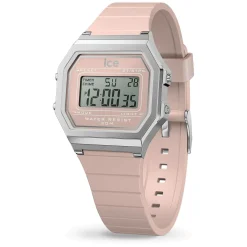Ice‑Watch Damenuhr Ice Digit Retro Pink Silver 023225