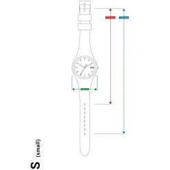 Ice-Watch Damenuhr ICE flower Sunlight daisy Weiß 021739