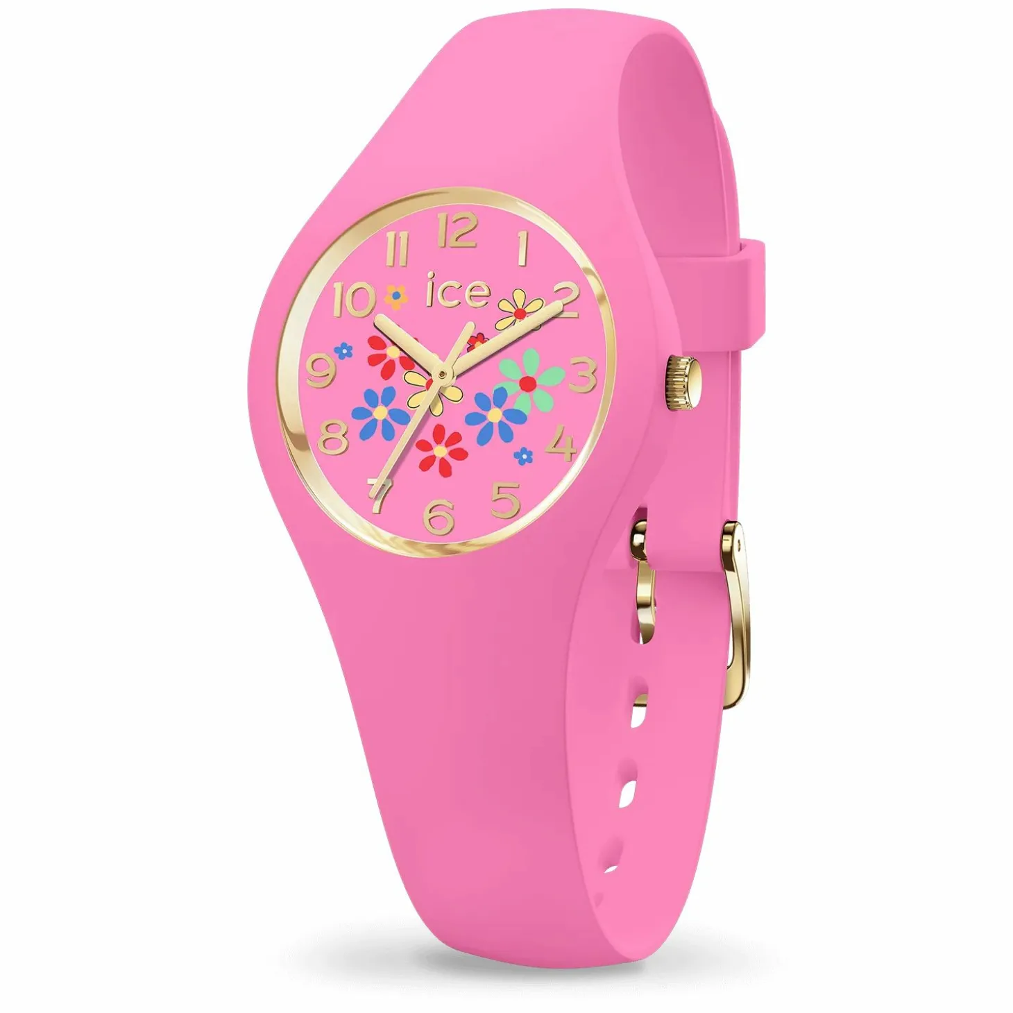Ice-Watch Damenuhr ICE flower Pinky Bloom Rosa 021731