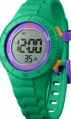 Ice-Watch Digitaluhr Damen ICE digit Green purple orange Small grün 021616
