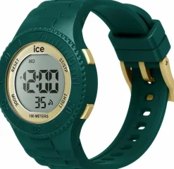 Ice-Watch Digitaluhr Damen ICE digit Verdigris Gold Small grün gold 021619