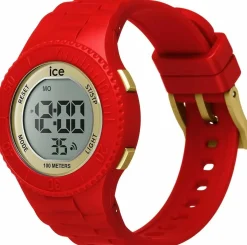 Ice-Watch Digitaluhr Damen ICE digit Red Gold Small rot 021620