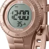 ICE-Watch Digitaluhr Unisex ICE digit Nude metallic Rosa 021621