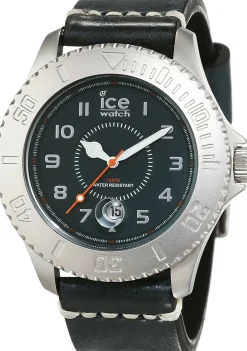 Ice-Watch Herren-Armbanduhr Analog Quarz Leder grün HE.BE.SM.B.L.14