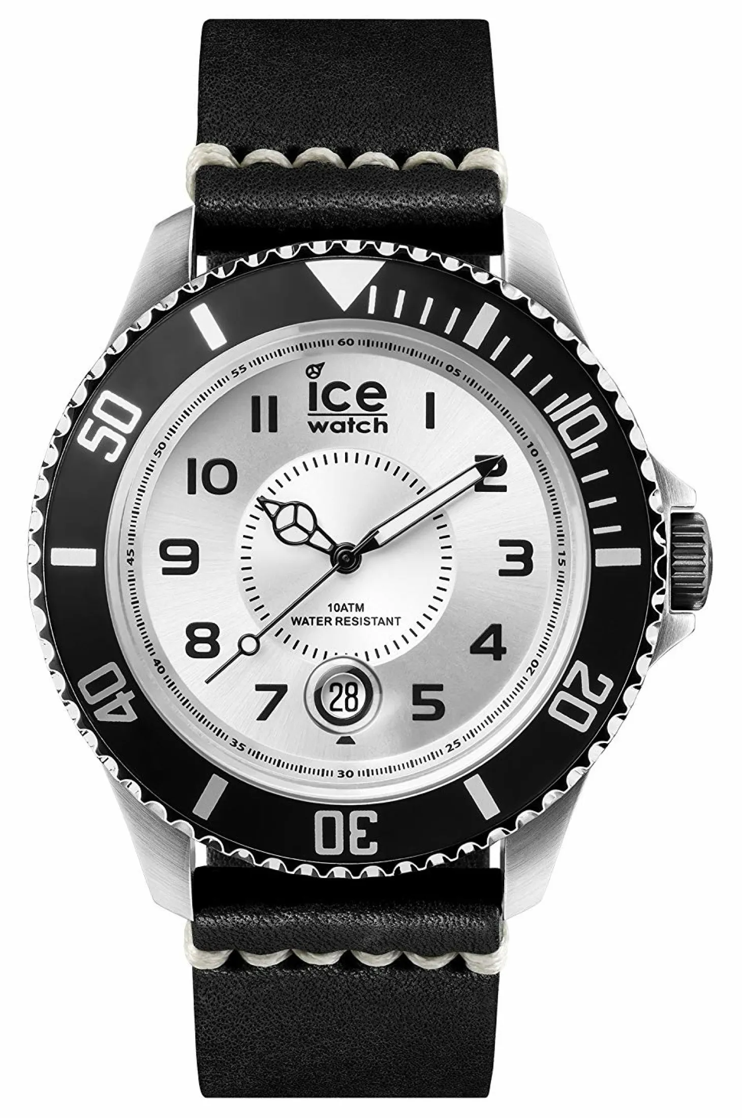 Ice-Watch Herren-Armbanduhr Ice-Heritage - Basic - Big Analog Quarz Leder HE.BK.SB.B.L.14