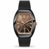 Ice‑Watch Uhr Damen ICE boliday Dome Black Sunset Rose‑Gold 024032 Small 3H+D