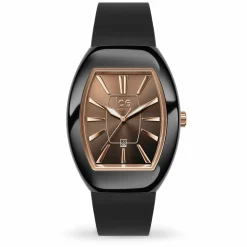 Ice‑Watch Uhr Damen ICE boliday Dome Black Sunset Rose‑Gold 024032 Small 3H+D