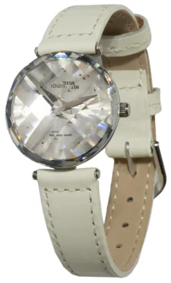 Jowissa Damen Armbanduhr Cubic Zirconia Weiß J5.102.S