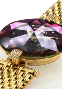 Jowissa Damen Armbanduhr Facet Strass