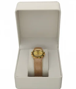 Jowissa Damenuhr Flora Lederarmband braun I.0133.M