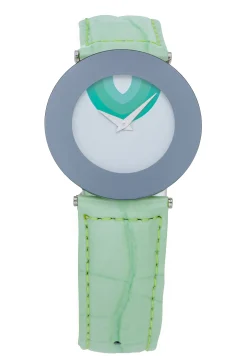 Jowissa Damenuhr Safira 999 Lederarmband grün J1.066.L