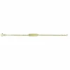 Kinder ID-Armband mit Gravurplatte Gold 801.604.14