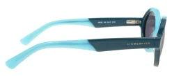 Liebeskind Damen Sonnenbrille Milchig blau Petrol 48-23-140 10437-00440