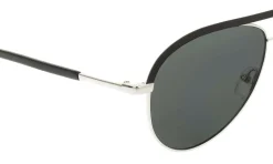 Liebeskind Damen Sonnenbrille schwarz-Matt/ Silber 57-12-145 10258-00620