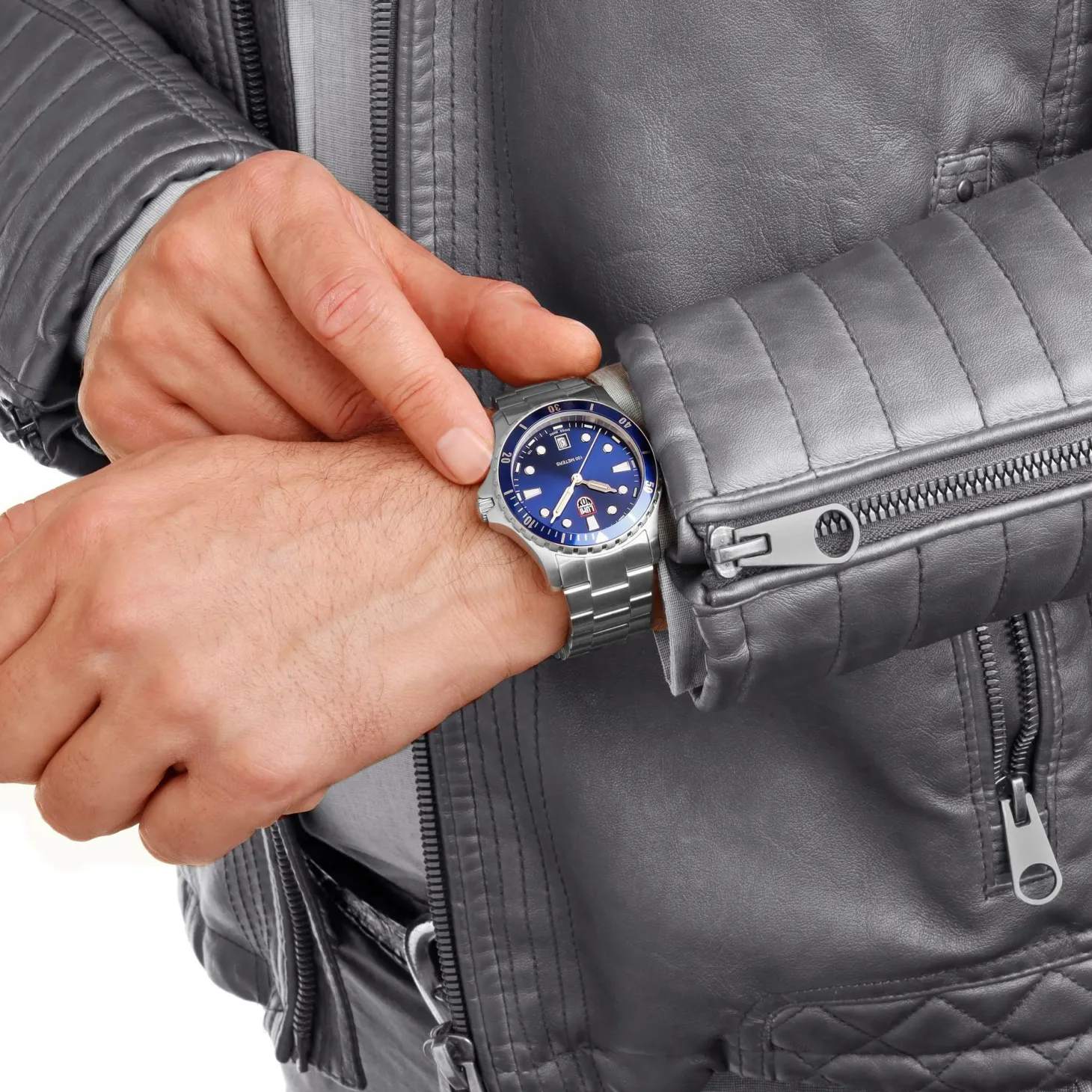 Luminox Armbanduhr Herren Sport Timer 0940 Series Stahl Blau XS.0943