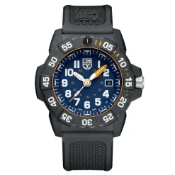 Luminox Armbanduhr Unisex NAVY SEAL Foundation 3500 Series Schwarz Blau XS.3503.NSF