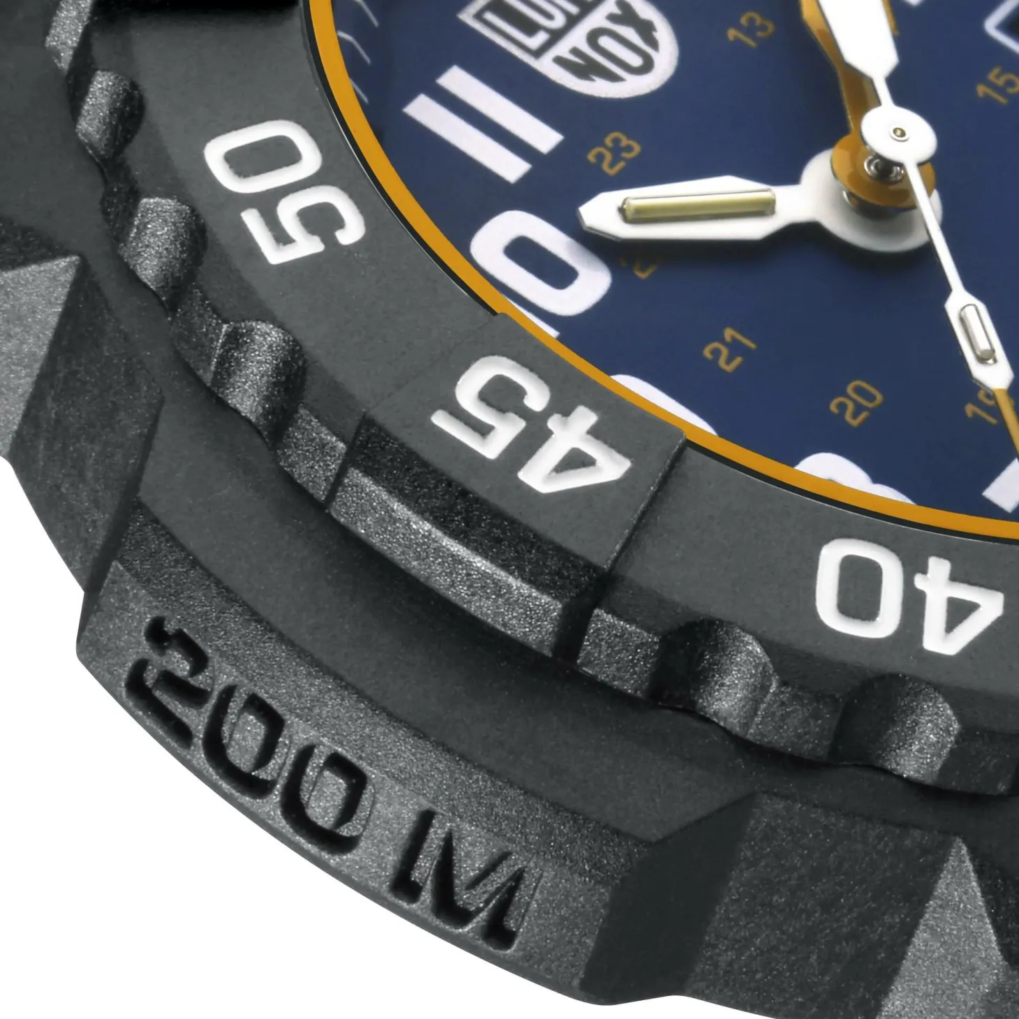 Luminox Armbanduhr Unisex NAVY SEAL Foundation 3500 Series Schwarz Blau XS.3503.NSF