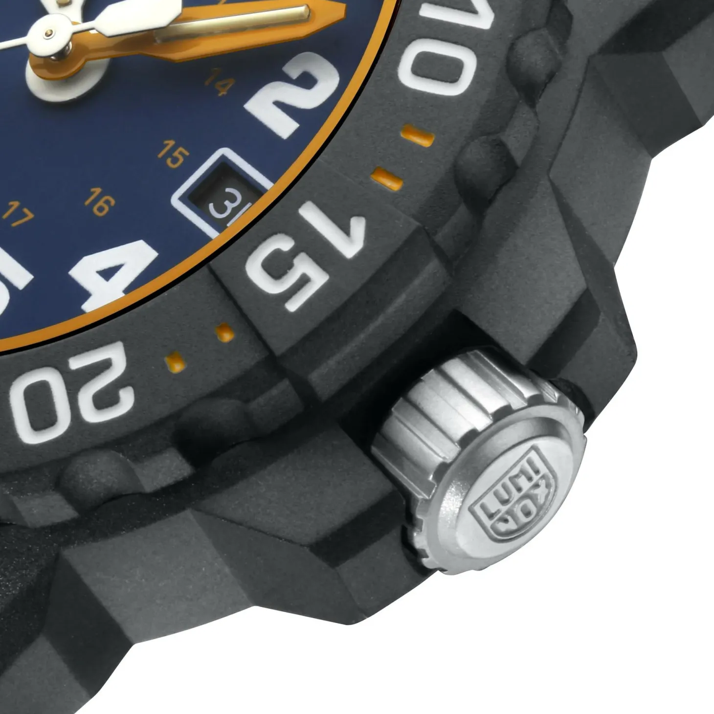 Luminox Armbanduhr Unisex NAVY SEAL Foundation 3500 Series Schwarz Blau XS.3503.NSF