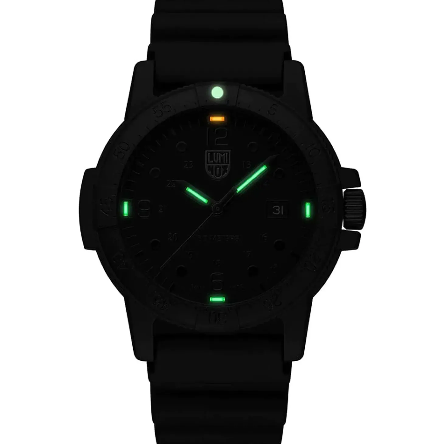 Luminox Herren Armbanduhr Sea Bass Carbonox Schwarz X2.2001.BO