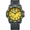 Luminox Herren Armbanduhr Sea Lion Carbonox Schwarz/Gelb X2.2055.1