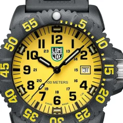 Luminox Herren Armbanduhr Sea Lion Carbonox Schwarz/Gelb X2.2055.1