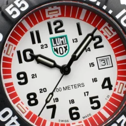 Luminox Herren Armbanduhr Sea Lion Carbonox Schwarz/Weiß X2.2057