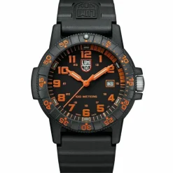 Luminox Herren Armbanduhr Leatherback Sea Turtle Giant Schwarz XS.0329