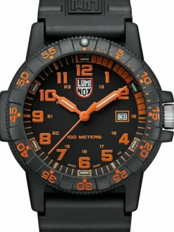 Luminox Herren Armbanduhr Leatherback Sea Turtle Giant Schwarz XS.0329