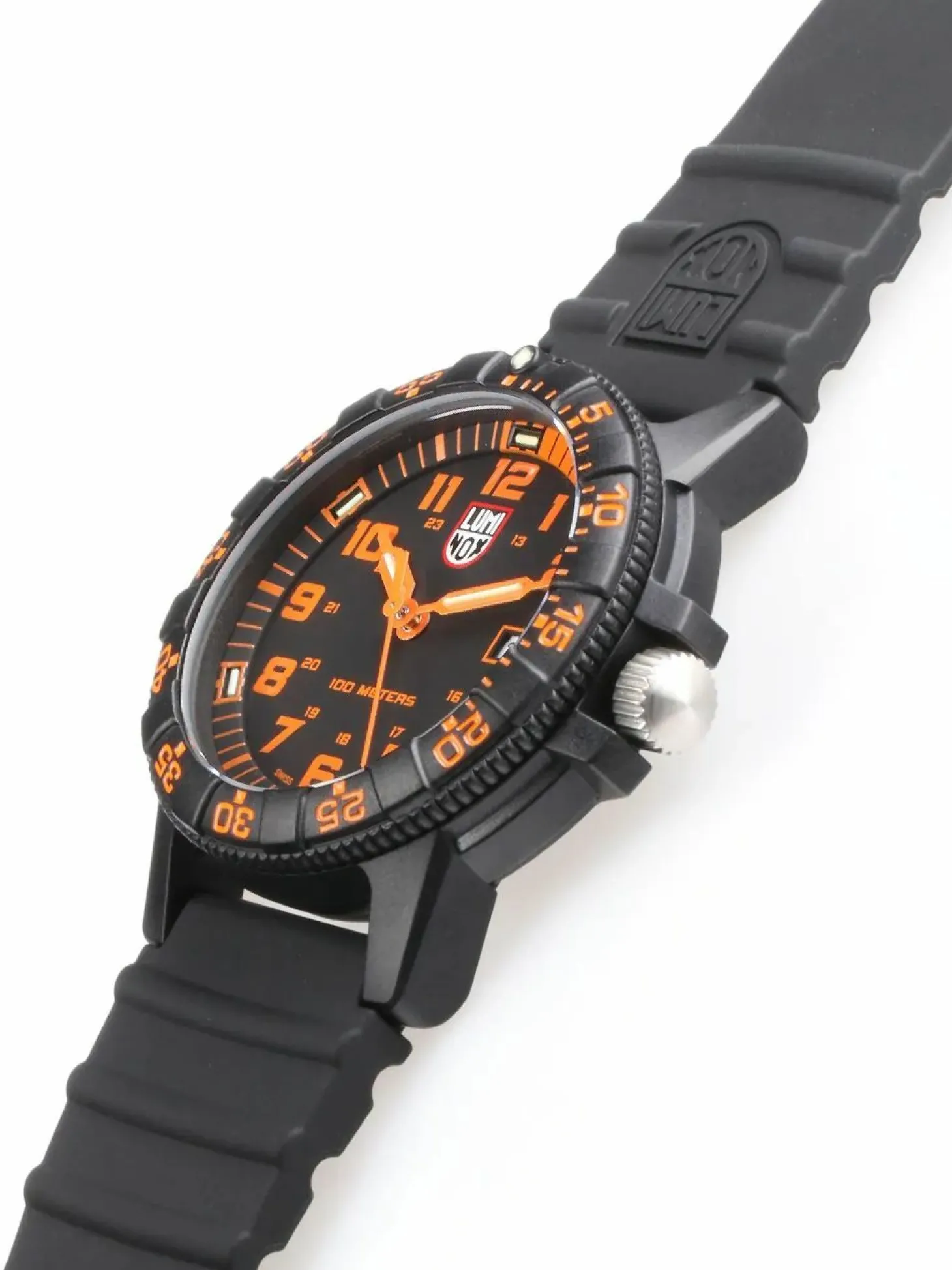 Luminox Herren Armbanduhr Leatherback Sea Turtle Giant Schwarz XS.0329