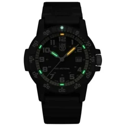 Luminox Herren Armbanduhr Leatherback Sea Turtle Giant Blau/Schwarz XS.0323.L