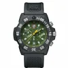 Luminox Herren Armbanduhr Navy SEAL Chronograph XS.3597 Grün/Schwarz