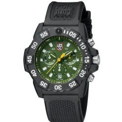 Luminox Herren Armbanduhr Navy SEAL Chronograph XS.3597 Grün/Schwarz