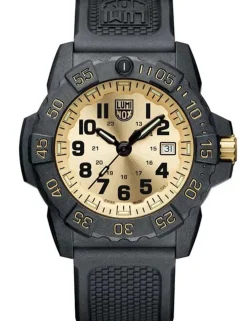 Luminox Herren Armbanduhr Navy SEAL Gold XS.3505.GP.1