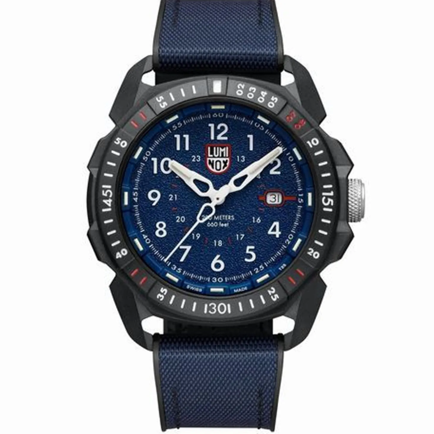 Luminox Herren Armbanduhr Ice-SAR Arctic Schwarz/Blau XL.1003.ICE