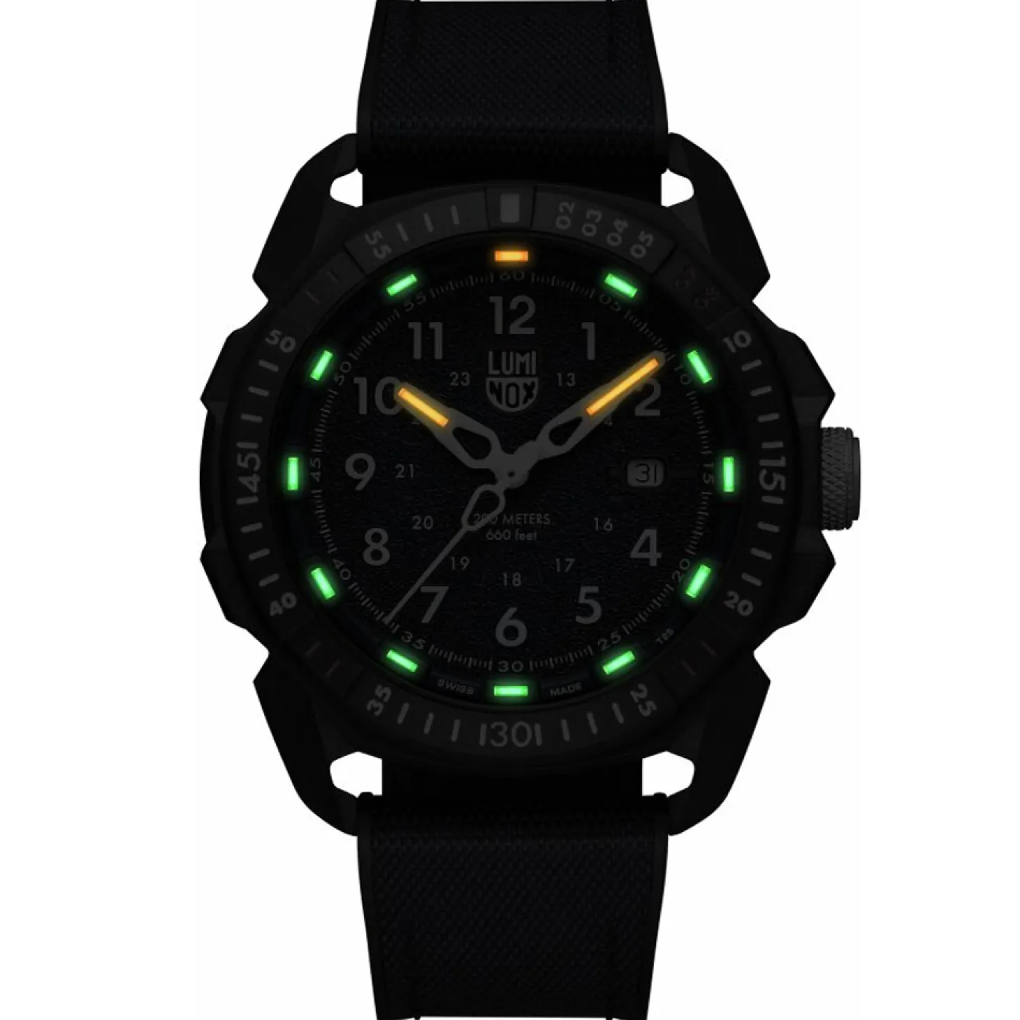 Luminox Herren Armbanduhr Ice-SAR Arctic Schwarz/Blau XL.1003.ICE