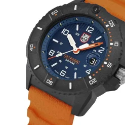 Luminox Herren Armbanduhr Navy SEAL XS.3603 Blau/Orange