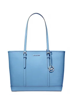 Michael Kors Damen Handtasche Jet Set Travel Tote LIGHT SKY 35T0STVL9L