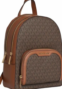 Michael Kors Rucksack Jaycee Medium Logo Backpack Damen Braun 35S2G8TB2B-BROWN-OS