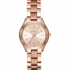 Michael Kors Uhr Damen Mini Slim Runway MK3513 Rosegold