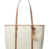 Michael Kors Handtasche Tote Bag Damen Jet Set Travel Large Vanilla 35T0GTVT3V